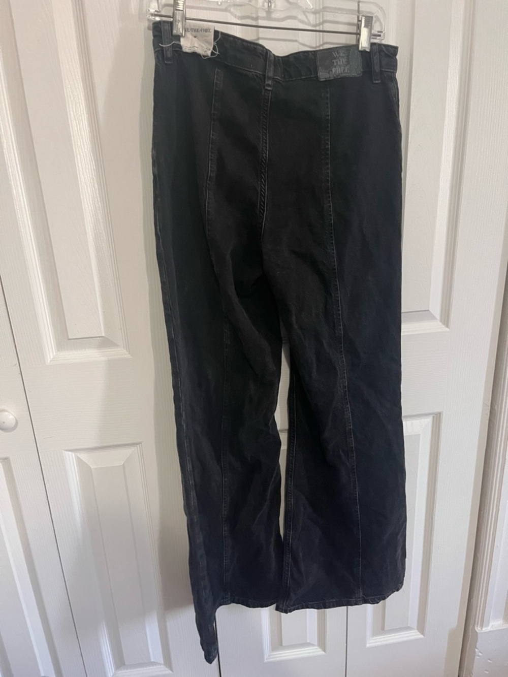 Free People Wallflower Mid Rise Flare Black Waist 27" - Picture 4 of 5